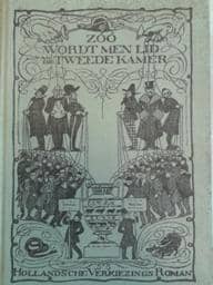 Historische omslag 'Zóó wordt men lid van de Tweede Kamer'