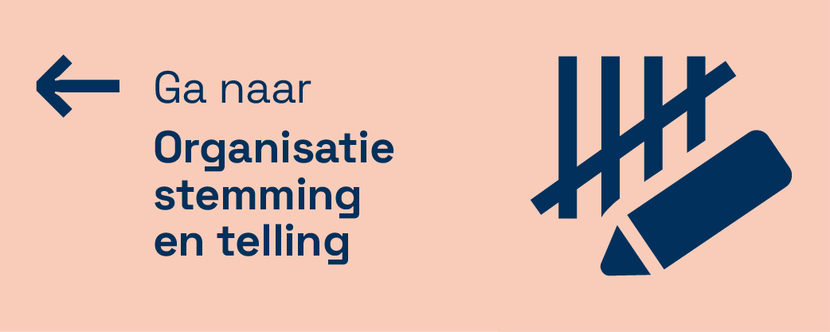 terug naar organisatie stemming en telling