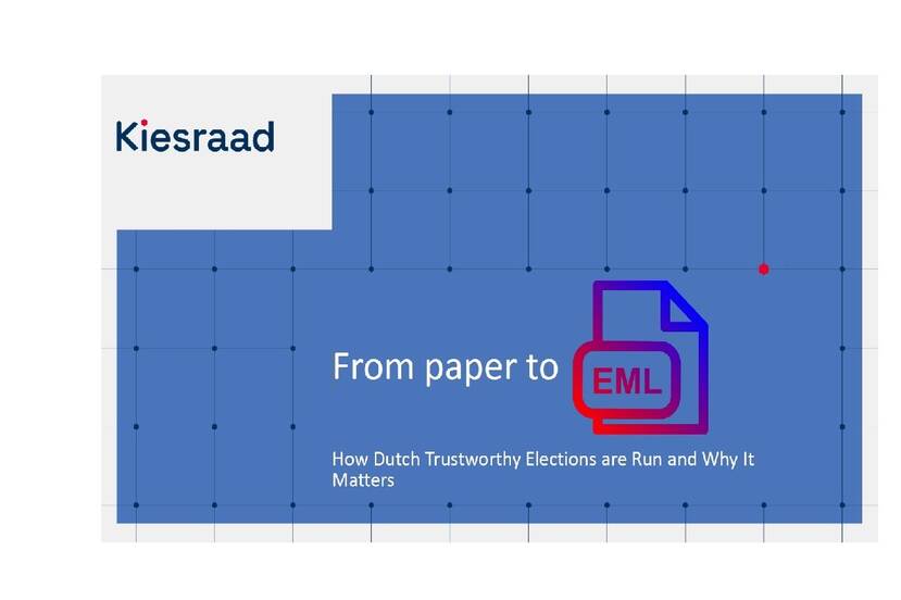 From Paper to EML - Presentatie One Conference 2023
