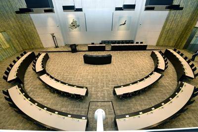 foto interieur Provinciehuis Zuid-Holland
